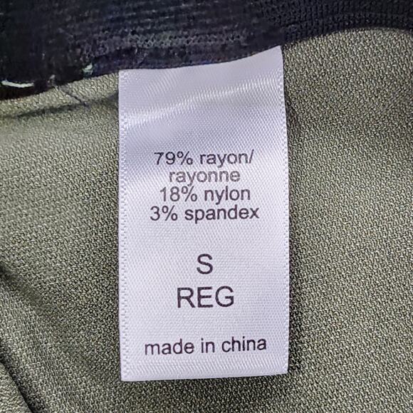 Maurices Pants Women S Green Pull On Mid Rise Skinny Ankle Jegging Casual Preppy - Picture 5 of 12